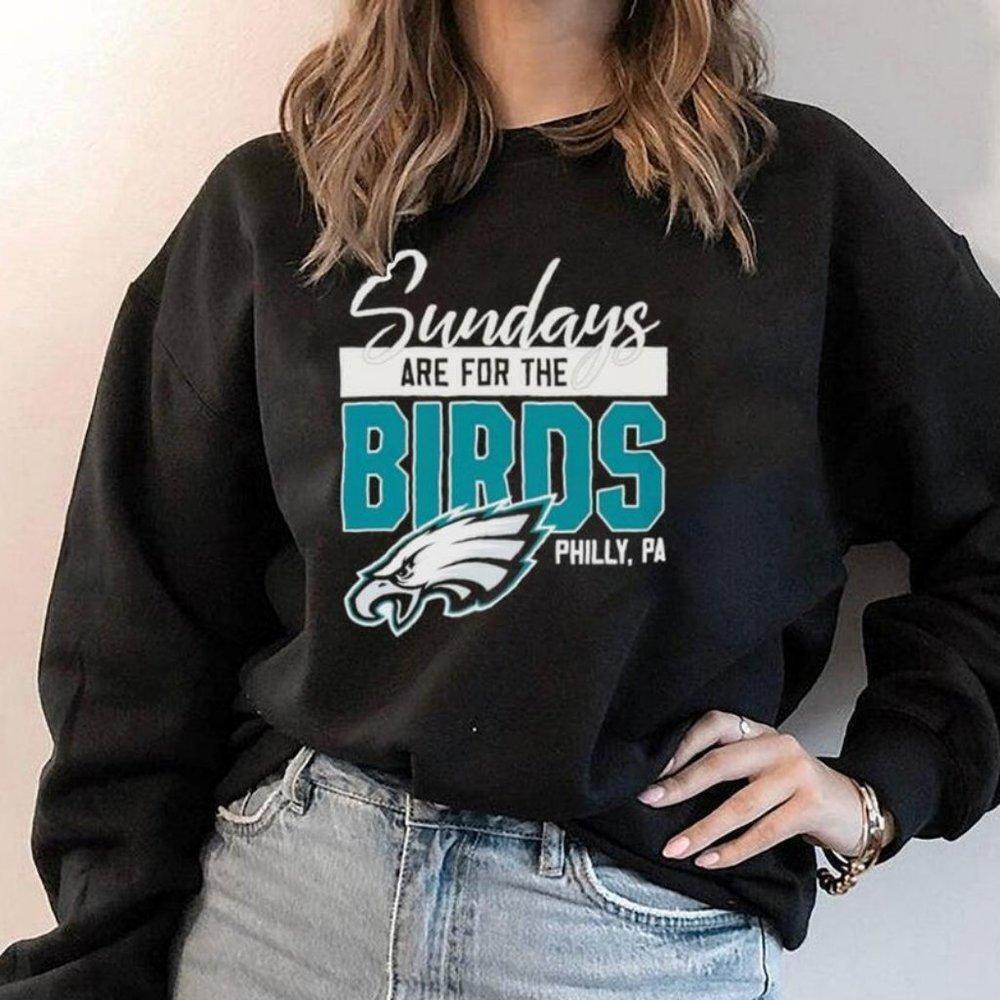 Philadelphia Eagles Sweatshirt Go Birds Phillies Sweater Black Sweater